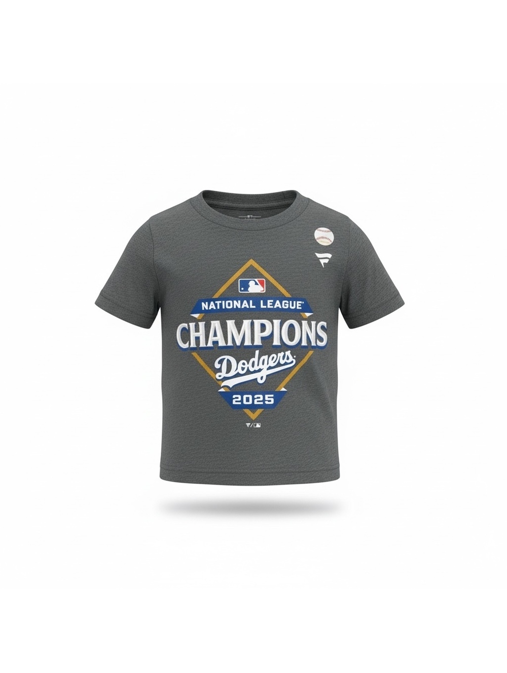 Fanatics LA Dodgers 2025 National League Champions Toddler T-Shirt 2T MLB